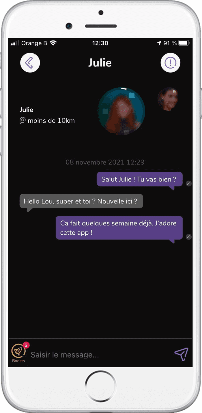 Discute et découvre qui est vraiment l'autre.